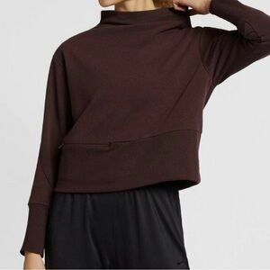 Nike BQ0375-032 Women's Yoga Training Pullover Top Loose Fit Size XL